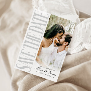 Modern Guardar la tarjeta de Invitación Boda de fe