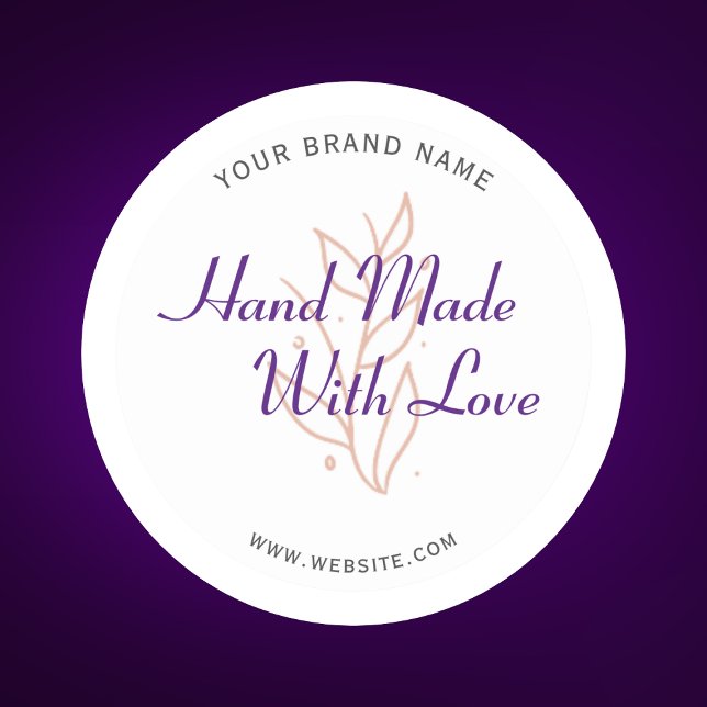 Modern Hand hizo escritura Typography Pegatina (Subido por el creador)