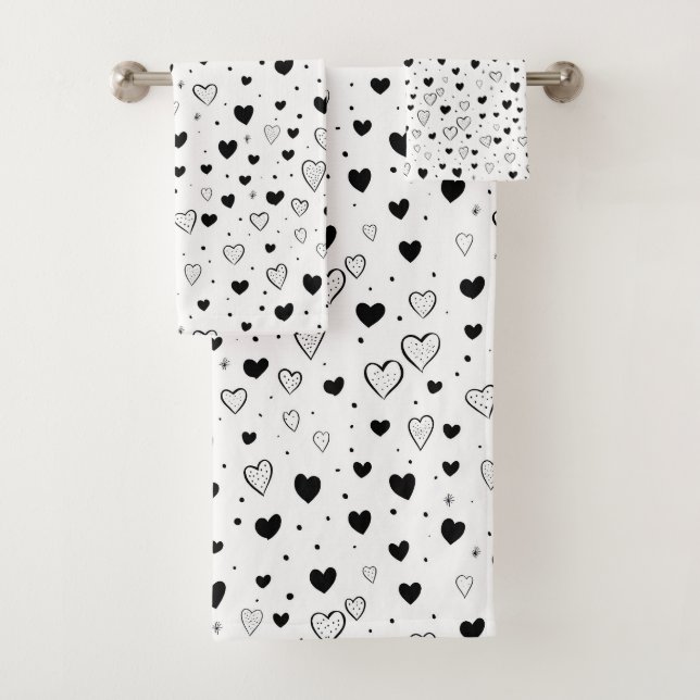 Modern Hearts Pattern (In situ)