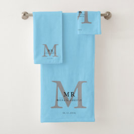 Modern Luxury Monogram Colour Match 