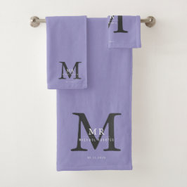 Modern Luxury Monogram Colour Match 
