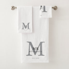 Modern Luxury Monogram Colour Match 