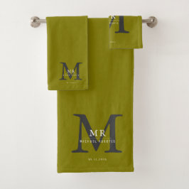 Modern Luxury Monogram Colour Match 
