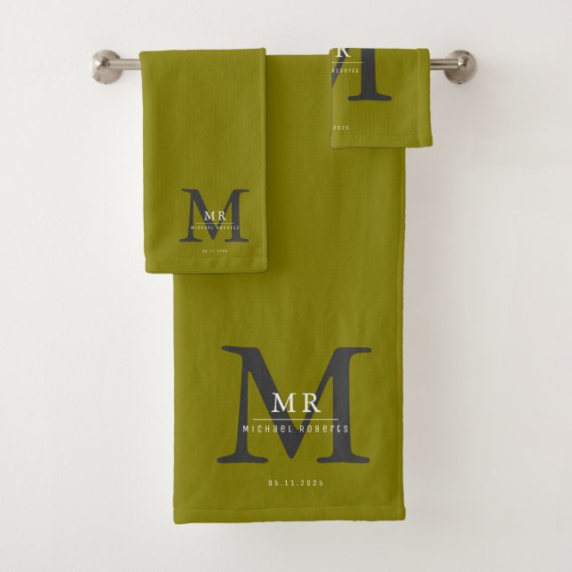Modern Luxury Monogram Colour Match  (In situ)