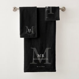 Modern Luxury Monogram Colour Match 