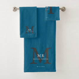Modern Luxury Monogram Colour Match 