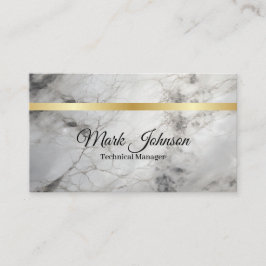 Modern Marble Gold tarjeta de visita 1005BCG