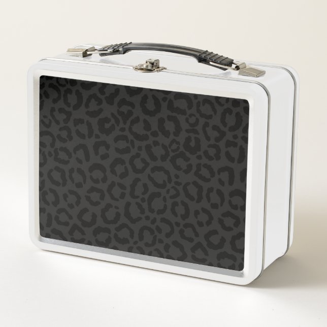 Modern Minimal Black Leopard Print (Anverso)