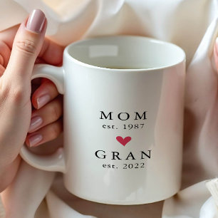 Modern Mom   Gran Año Est. Taza de Café