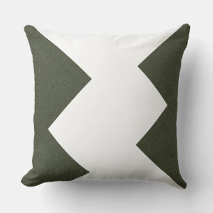 Modern Moss Green Cojín decorativo