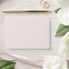 Modern Pale Rubor Wedding RSVP