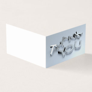 Modern Silver Mini Paquete Doble 25 Tarjetas de ag