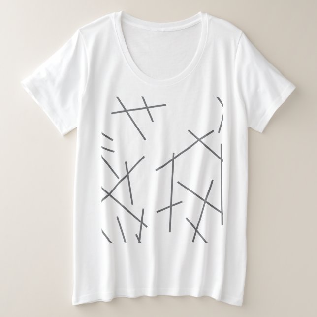 Modern, simple, messy graphic line pattern (Anverso del diseño)