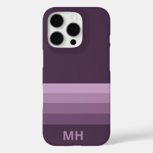 Modern Stripes Minimal iPhone 16 Pro Funda