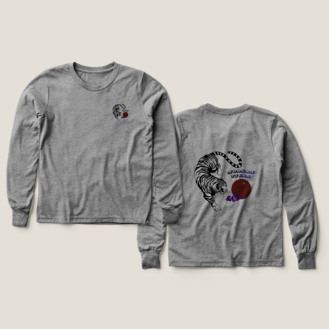 Modern Tiger Graphic Art (Diseño frontal y trasero)