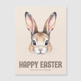 Moderna acuarela Cute Semana Santa Bunny Magnetic 