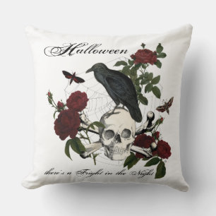Moderna almohada de Halloween vintage