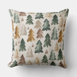 Moderna almohada de invierno con copo de nieve - N
