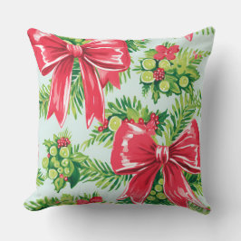 Moderna almohada de invierno con copo de nieve - N