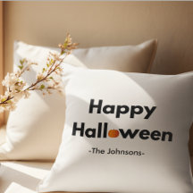 Moderna almohada Minimalista de Halloween - Person