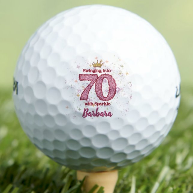 Moderna bola de golf de 70 años 70 años giradament (Subido por el creador)
