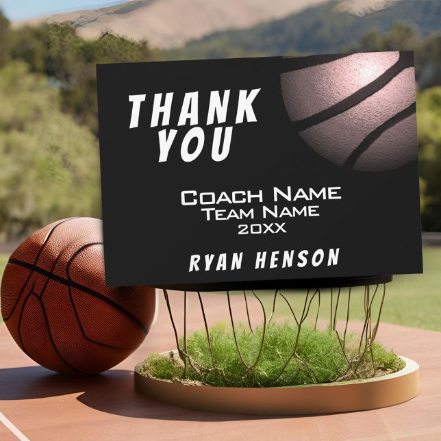 Moderna bola metálica negra gracias tarjeta de ent (Subido por el creador)