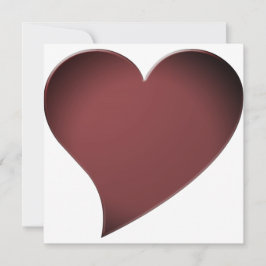 Moderna burdeos vino rojo gran corazón elegante ta