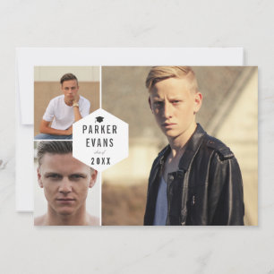 Moderna Casa Abierta de Invitación multifotografía