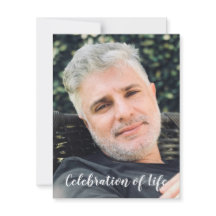 Moderna celebración negra de la vida con foto