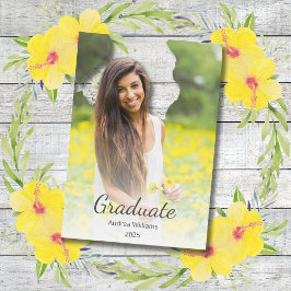 Moderna clase fotográfica de la Invitación de grad