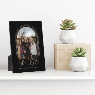 Moderna elegancia de las hermanas de marco de arco