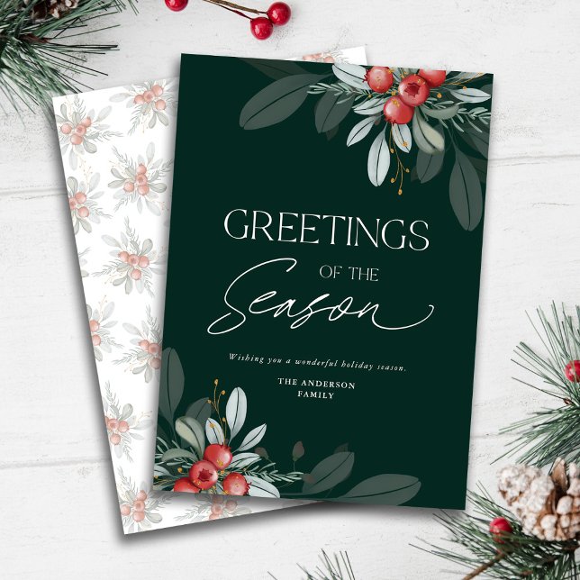 Moderna elegancia minimalista Navidad vegetación (Subido por el creador)