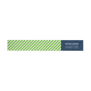 MODERNA GEOMETRIC stripe moda nfl verde marina azu