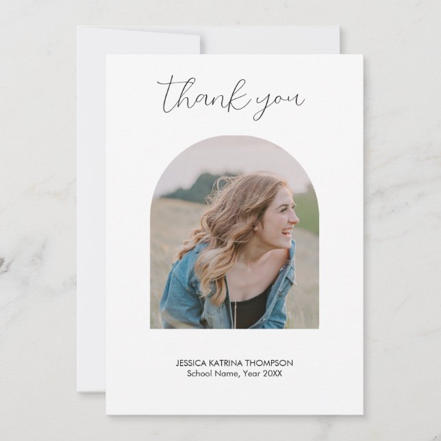 Moderna graduación 2 Photo Arch Gracias (Anverso)