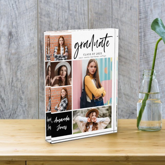 Moderna graduación de Collage de fotos Keepsake (Subido por el creador)