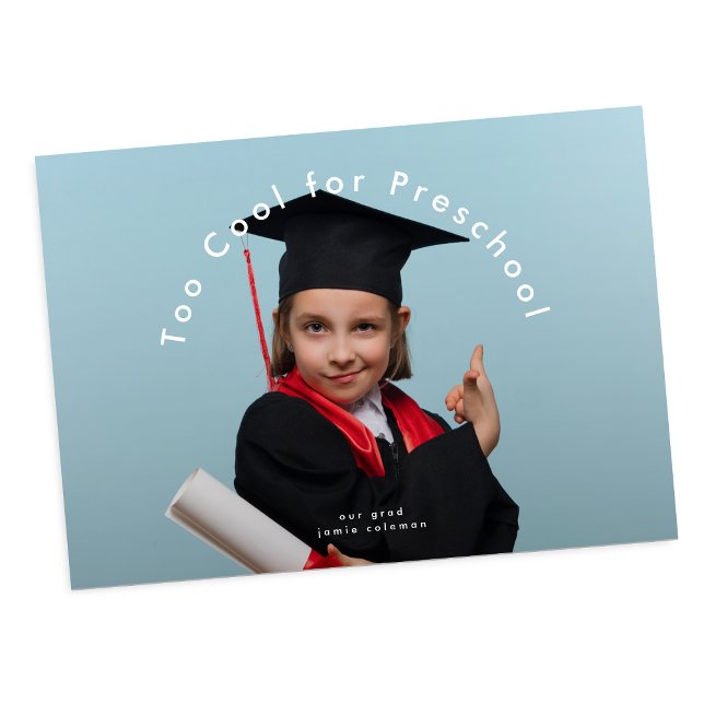 Moderna graduación TAMBIÉN GUAY PARA foto preescol (Subido por el creador)