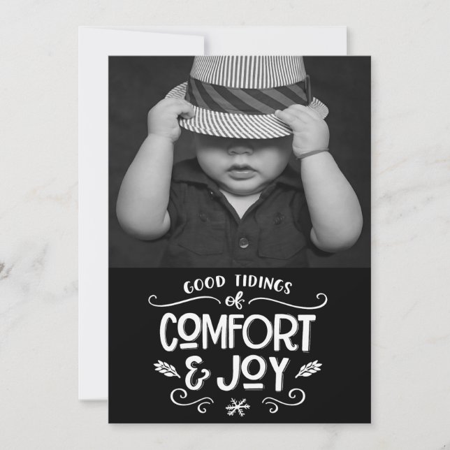 Moderna granja | Foto de Navidades de Black Gingha (Anverso)