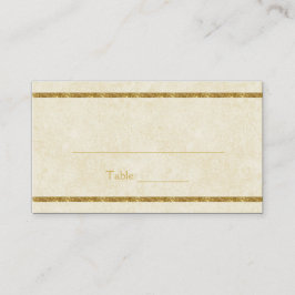 Moderna imitación de oro en tarjetas de marfil