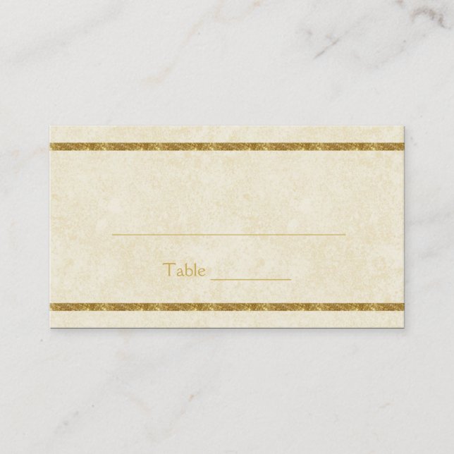 Moderna imitación de oro en tarjetas de marfil (Anverso)