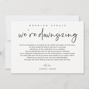 Moderna Invitación de fotos de Boda de actualizaci