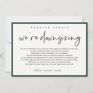 Moderna Invitación de fotos de Boda de actualizaci