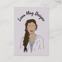 Moderna Joyería de Jefe para mostrar tarjeta de vi