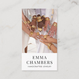 Moderna Joyería Designer - Tarjeta de presentación