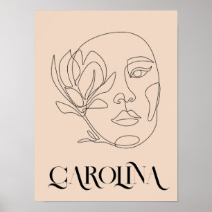 Moderna línea simple arte negro y blanco , Moda Bo