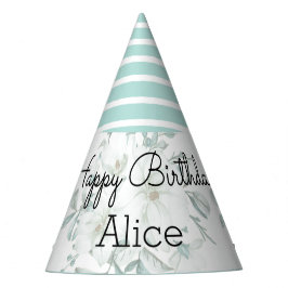 Moderna Magnolia Blanca Greenery Gorra del partido