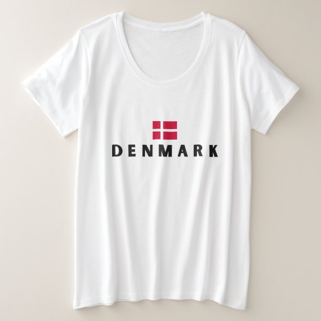 Moderna marca denmark scandinavia Flag Country Sou (Anverso del diseño)