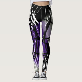 Moderna moda Abstract Leggings