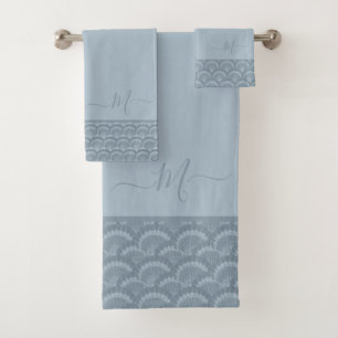 Moderna Moda elegante de concha gris azul turquesa