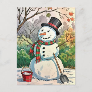 Moderna moda Feliz Navidad Snowman