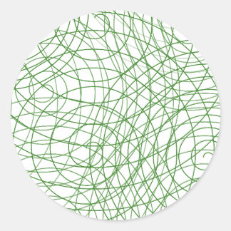 Moderna Pegatinas redondos de resumen de baño verd